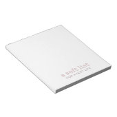 Een soft list voor een soft life Notitieblok (Schuin)