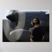 Een soldaat bewaakt de prestaties poster (Voorkant)