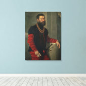 Een soldaat canvas afdruk (Insitu (Houten vloer))