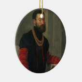 Een soldaat keramisch ornament (Rechts)