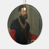 Een soldaat keramisch ornament (Links)