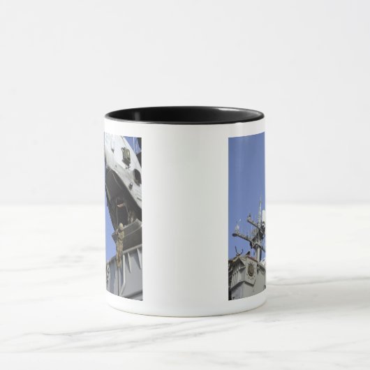 Een soldaat met snelle touwen mok (Midden)