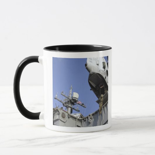 Een soldaat met snelle touwen mok (Links)