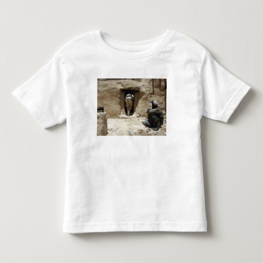Een soldaat van de Nationale Garde Kinder Shirts (Voorkant)