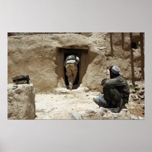 Een soldaat van de Nationale Garde Poster