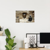 Een soldaat van de Nationale Garde Poster (Thuiskantoor)