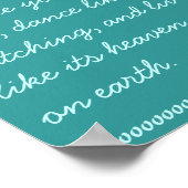 Een Song Poster (Hoek)