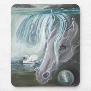Een Song van Stillness, door Kim McElroy Muismat