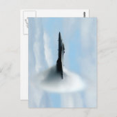 Een Sonic Boom Briefkaart (Voorkant / Achterkant)