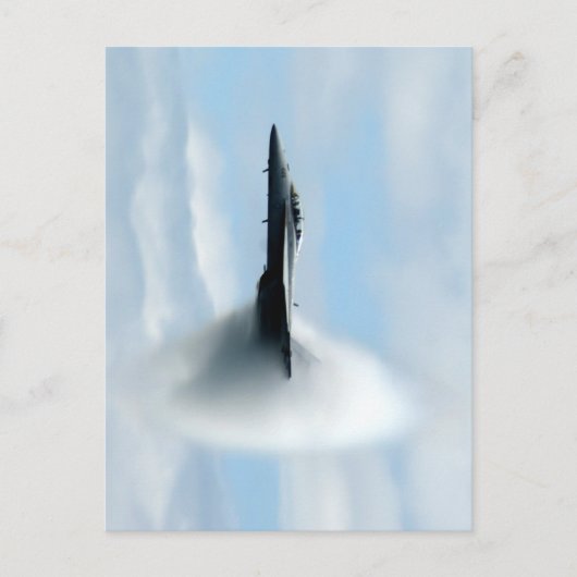 Een Sonic Boom Briefkaart (Voorkant)