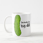 Een soort Big Deal Dill Pickle Koffiemok (Links)