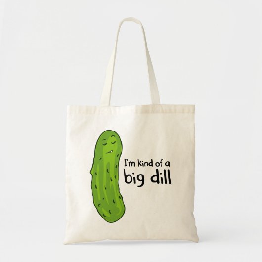 Een soort Big Deal Dill Pickle Tote Bag (Voorkant)