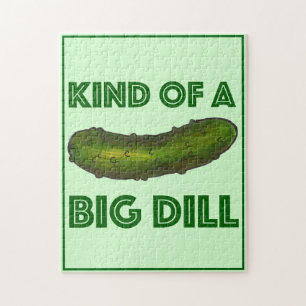 Een soort Big (Deal) Green Kosher Dill Pickle Legpuzzel