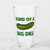 Een soort Big Dill Crunchy Green Kosher Pickle Glas (Voorkant)