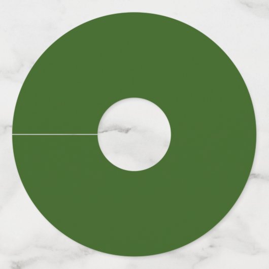 Een soort Big Dill Crunchy Green Kosher Pickle Wijnglaslabel (Achterkant)