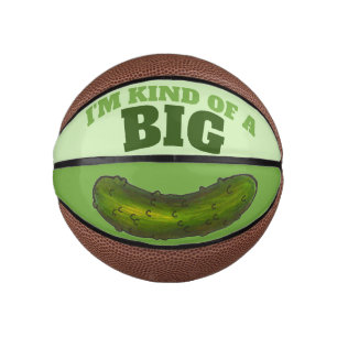 Een soort Big Dill (Deal) Green Deli Pickle Foodie Basketbal