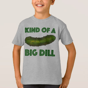 Een soort Big Dill (Deal) Green Kosher Pickle T-shirt
