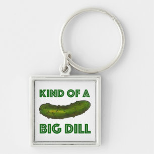Een soort Big Dill (Deal) Green Pickle Sleutelhang Sleutelhanger