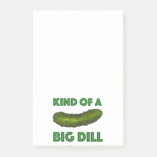 Een soort Big Dill (Deal) Kosher Deli Green Pickle Post-it® Notes