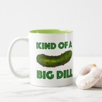 Een soort Big Dill Deal Kosher Green Pickle Funny