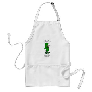 Een soort Big Dill Pickle Apron Standaard Schort