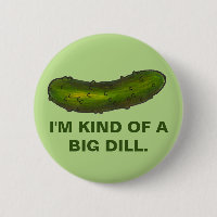 Een soort Big Dill Pickle Sour Kosher Deli Green
