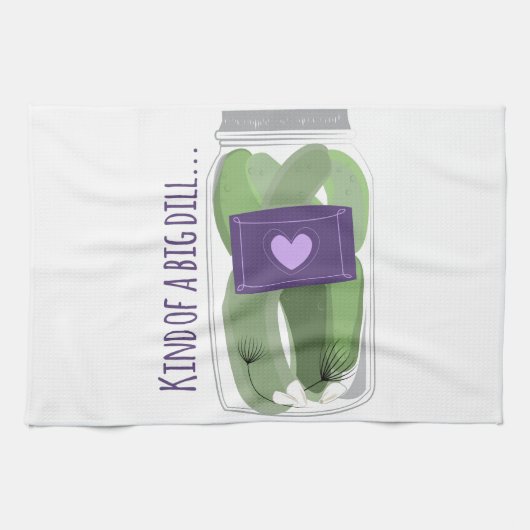 Een soort Big Dill Theedoek (Horizontaal)