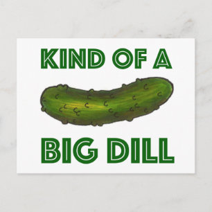 Een soort Briefkaart van de Big Dill (Deal) Kosher