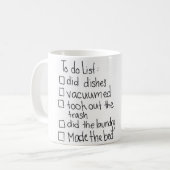 Een soort - droog wissen- Mok voor lijst (Voorkant links)