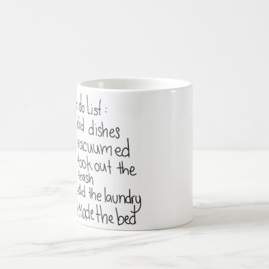 Een soort - droog wissen- Mok voor lijst (Center)