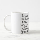 Een soort - droog wissen- Mok voor lijst (Links)