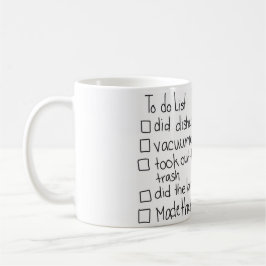 Een soort - droog wissen- Mok voor lijst