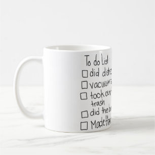 Een soort - droog wissen- Mok voor lijst