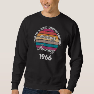 Een soort geboren in januari Geweldige sinds 1966 Trui