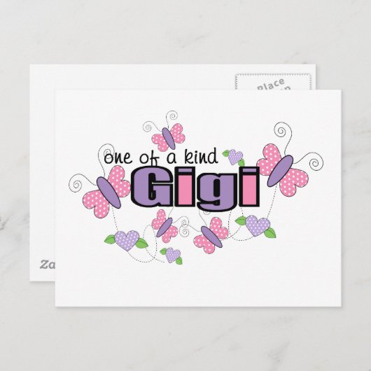Een soort Gigi Briefkaart (Voorkant / Achterkant)