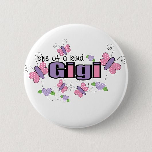Een soort Gigi Ronde Button 5,7 Cm (Voorkant)