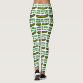 Een soort Groene Leggings van een Big Dill (Deal) (Achterkant)
