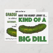 Een soort Groot Afstuderen van de Dill (Deal) Groe Kaart (Voorkant / Achterkant)