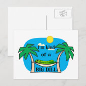 Een soort grote dal briefkaart (Voorkant / Achterkant)