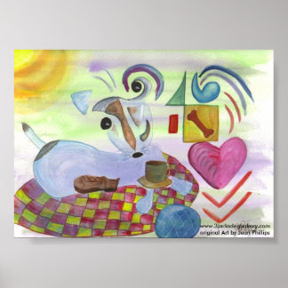Een soort Jack Russell-Poster Poster
