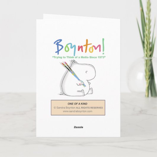 ÉÉN SOORT KAART (Achterkant)