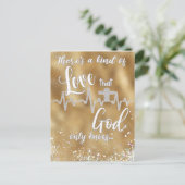 Een soort liefde die alleen God Christelijk kent Briefkaart (Staand voorkant)