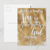 Een soort liefde die alleen God Christelijk kent Briefkaart (Voorkant / Achterkant)