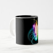 een soort magie tweekleurige koffiemok (Voorkant links)