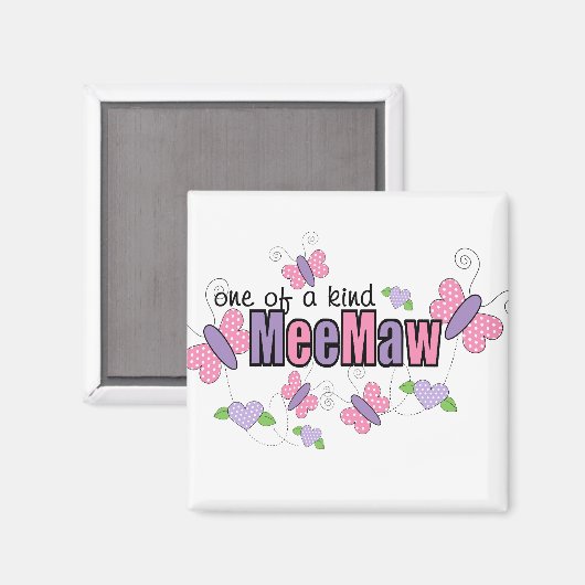 Een soort MeeMaw Magneet (Voorkant / Achterkant)