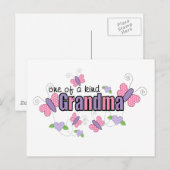 Een soort oma briefkaart (Voorkant / Achterkant)