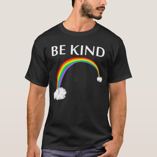 een soort regenboog t-shirt (Voorkant)