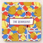 Een soort softbal onderzetter (Voorkant)