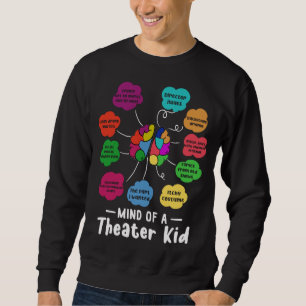Een soort theater Kind grappige muzikale theaterac Trui