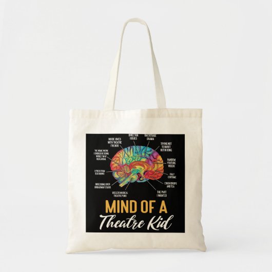 Een soort theaterKind Actress Broadway Musical Th Tote Bag (Voorkant)
